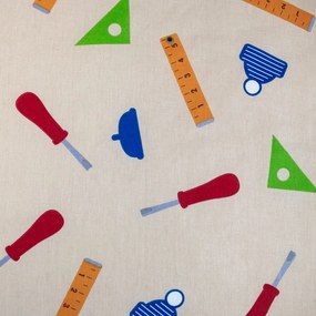 Единично памучно детско спално бельо 140x200 cm Pat a Mat – Jerry Fabrics