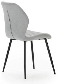 Светлосиви трапезни столове в комплект от 4 бр. Milu – Marckeric