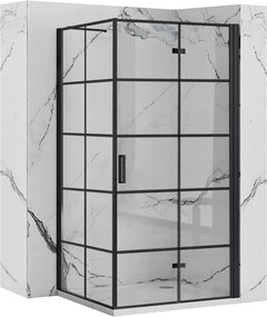 Душ кабина Rea Molier Black 90x80