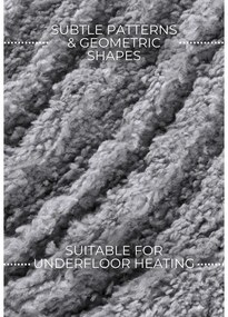 Сива пътека 80x240 cm Pigment Light Grey – Elle Decoration