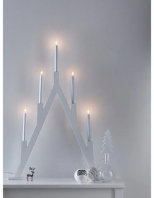 Бяла светлинна декорация с коледен мотив Bjurfors - Markslöjd