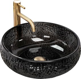 Умивалник за плот REA ICE BLACK