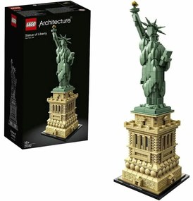 Строителна Игра Lego Architecture Statue of Liberty Set 21042 (След ремонт A+)