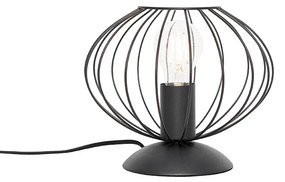 Индустриална настолна лампа черна - Margarita