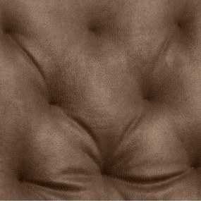 Кафяви трапезни столове от имитация на кожа в комплект от 2 бр. Kira – Actona