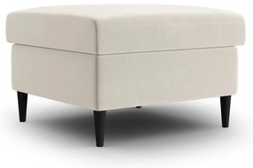 Бежова кадифена табуретка Kyoto – Cosmopolitan Design