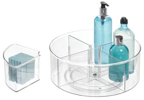 Кръгла прозрачна кутия за съхранение iDesign The Home Edit, ⌀ 29 cm - iDesign/The Home Edit