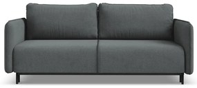 Тъмносив разтегателен диван с място за съхранение 226 cm Luana – Makamii