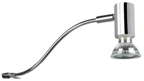 Стенна лампа в лъскаво-сребрист цвят (дължина 34 см) Giada - Trio