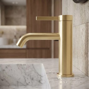 Смесител за баня Rea Rivo Brush Gold