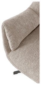 Кремаво кресло Odette – Marckeric