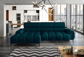 Ъглов диван Pallase mini-Left-Green