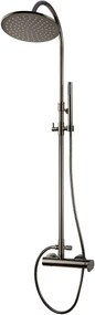Душ батерия с глава и колона Slim Vicario I-месинг