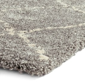 Сив килим , 120 x 170 cm Royal Nomadic - Think Rugs