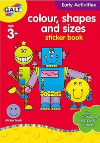 Galt - Книжка Цветове, форми и размери