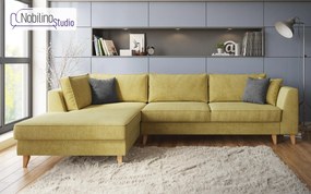 Разтегателен ъглов диван Болоня
