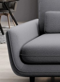 Диван Сирано двуместен-Сив