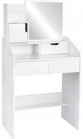 Козметична тоалетка с огледало и чекмеджета
