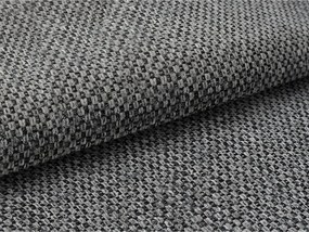 Тъмносиво двойно тапицирано легло с място за съхранение и включена подматрачна рамка 140x200 cm Mano – Makamii