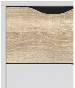 Бял скрин , 99 x 82 cm Oslo - Tvilum