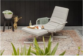 Сиво-бежова градинска табуретка Coosa – WOOOD