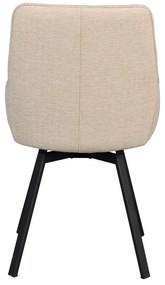 Бежови трапезни столове в комплект от 2 бр. Alison – Rowico
