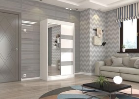 Гардероб Bissom 120 плъзгащ се-Leuko-Gkri
