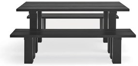 Трапезна маса с плот от борова дървесина 100x180 cm Banda - Teulat