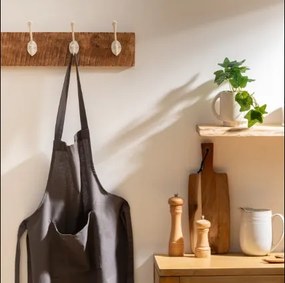Кухненска престилка atmosphera Chef, 60x80 cm - Сив
