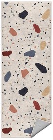 Кремава пътека подходяща за пране 60x230 cm Cracked Terrazzo – Mila Home