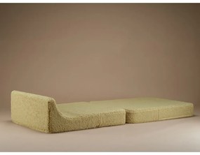 Зелен детски стол от букле Flipster – Wigiwama