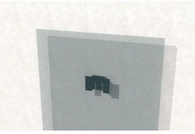 Картина върху стъкло 70x50 cm Lion - Wallity