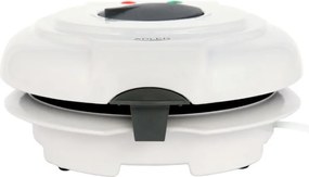 Разопакован: Уред за вафлени фунийки Adler AD 3038, 1500W, Незалепващо покритие, Плоча: 18 см, Бял