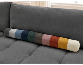 Тъмносив сгъваем/с място за съхранение ъглов диван (ляв ъгъл/L форма) Fuji – Bobochic Paris