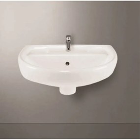 Мивка за баня ICC 4030, стенен монтаж, порцелан, бял, 42x31.5x16см