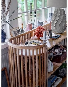 Бежова настолна лампа с текстилен абажур (височина 64 cm) Natika – Bloomingville