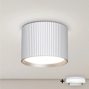 Brilagi - LED Точково осветително тяло STRIPY 1xGX53/15W/230V сребристо