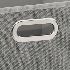 Кутия за съхранение 5five Mix & Modul, Меланж, 31x31 cm - Светлосив