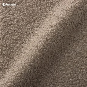 Кафява табуретка от плат букле Miuf - Miuform