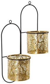 Метален държач за саксия ø 14 cm (височина 48 cm) Double Hong – Mauro Ferretti