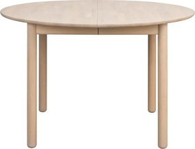 Кръгла сгъваема трапезна маса от масивен дъб ø 120 cm Derrymore – Rowico