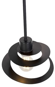 Дизайнерски висящ аплик с спираловиден абажур 20 см - Scroll