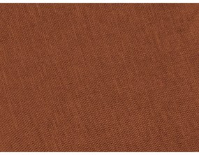 Сгъваем/с място за съхранение ъглов диван в тухлен цвят (десен ъгъл/L форма) Fuji – Bobochic Paris