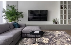 Сив вълнен килим 200x300 cm Daub - Agnella