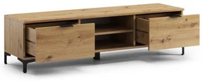 ТВ шкаф ЛАНА RTV-150 Дъб Артисан - ТВ ШКАФ ЗА ХОЛ ДНЕВНА