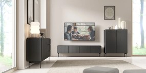 ТВ модул Novo 3D-Черен