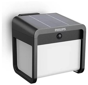 Philips -LED Соларен аплик със сензор EZRA LED/1,8W/3,7V 3000K IP44