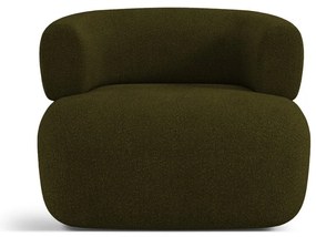Зелено кресло от букле Jenny – Micadoni Home