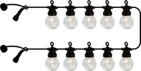 Удължител на светлинната верига с 10 броя крушки, дължина 300 cm Lucas Clear – Sirius