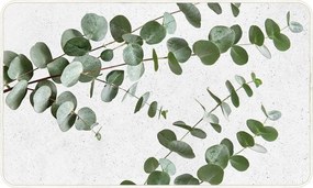 Бял/зелен килим 45x75 cm Stevia – douceur d'intérieur